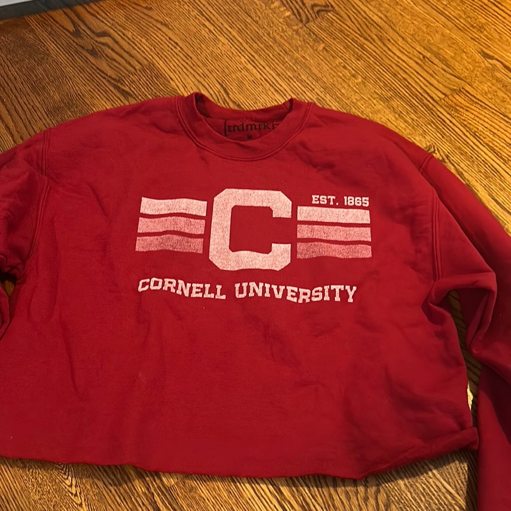 Cornell Cropped Sweatshirt